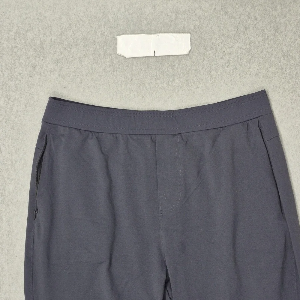 PUBLIC REC Men Activewear Pants 38/28 Dark Gray Jogger Zipper Slim 28